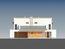 Красивый проект удобного двухэтажного дома с гаражом