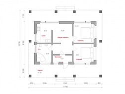 Красивый проект современной дачи с плоской крышей