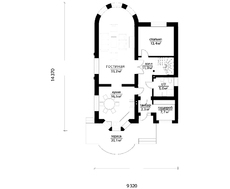 Красивый проект узкого дома с мансардой и цокольным этажом