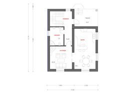 Красивый проект 1,5-этажной загородной усадьбы с красивыми балконами