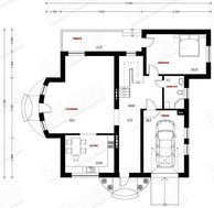 Красивый проект классической усадьбы с кирпичным фасадом