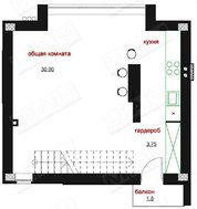 Красивый проект оригинального современного коттеджа с навесом в цоколе