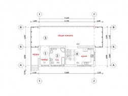 Красивый проект современного наполовину стеклянного дома с гаражом в цоколе