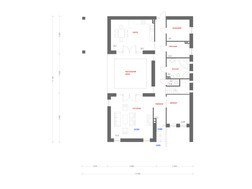 Красивый проект двухэтажного дома г-образной формы с внутренним двориком