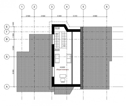 Красивый проект оригинального дома с кирпичным фасадом