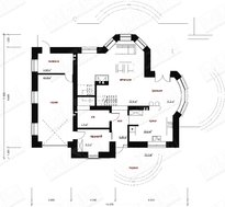 Красивый проект приятного домика в саду