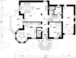 Красивый проект классического шикарного особняка