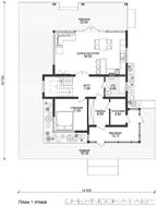 Архитектурный проект компактного необычного домика