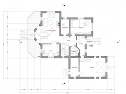 Оригинальный проект роскошного изысканного дома с необычным фасадом