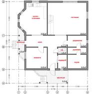Оригинальный проект небольшого загородного дома площадью 150 м