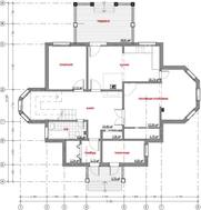 Оригинальный проект загородной виллы, площадью 220 m²
